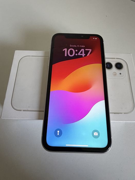 iPhone 11 64gb White Bateria nowa