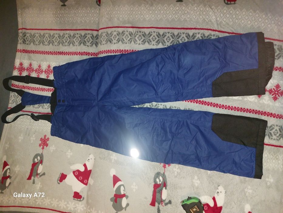 Spodnie narciarskie Color Kids granatowe  r 128