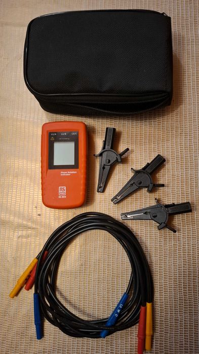 Testador de rotação de fase