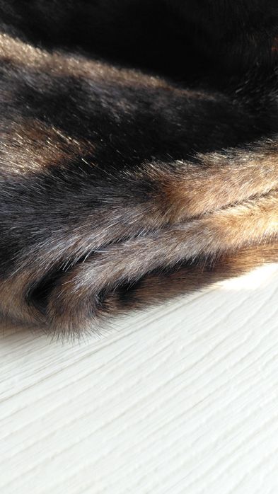 Манішка  коричнева довговорсова еко-норка