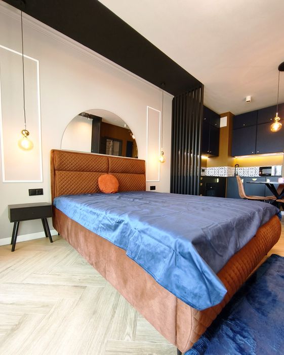 Nowoczesne mieszkanie 31 m² z dużą loggią/balkonem, miejscem garażowym i blisko morza. 

Wynajem krótkoterminowy

Oferujemy komfortowe, w pełni wyposa