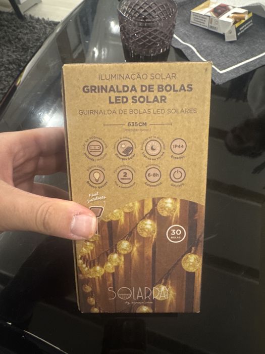 Luzes de jardim novas