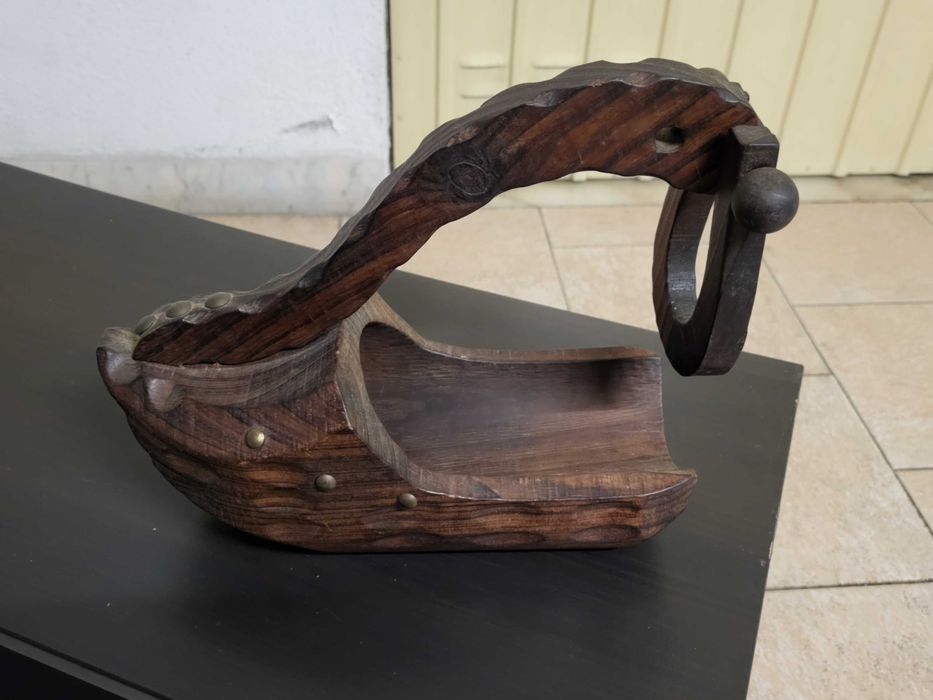 Porta garrafa de vinho
