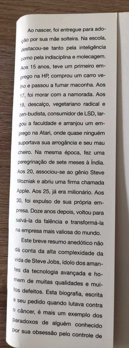 Livro "Steve Jobs" - Walter Isaacson