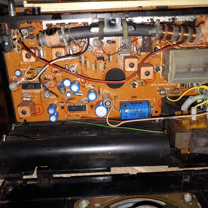 Wzmacniacz, stare radio