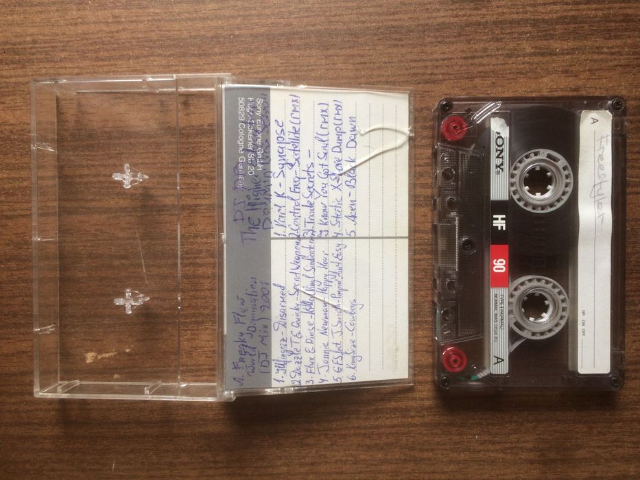 Аудиокассета Sony HF90 с записью (Club 1999-2000)