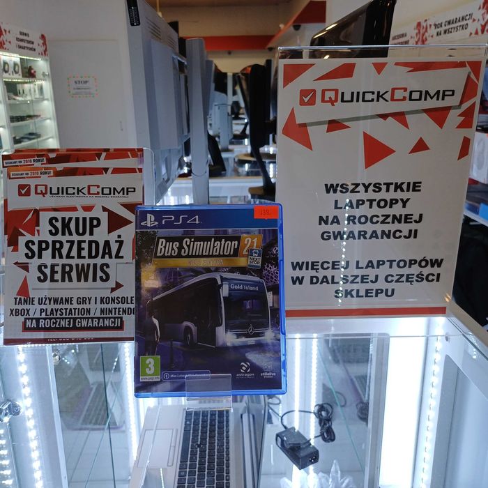 Gra PlayStation 4 PS4 / PS5 Bus Simulator 21 Gold Edition Gwar 1 rok