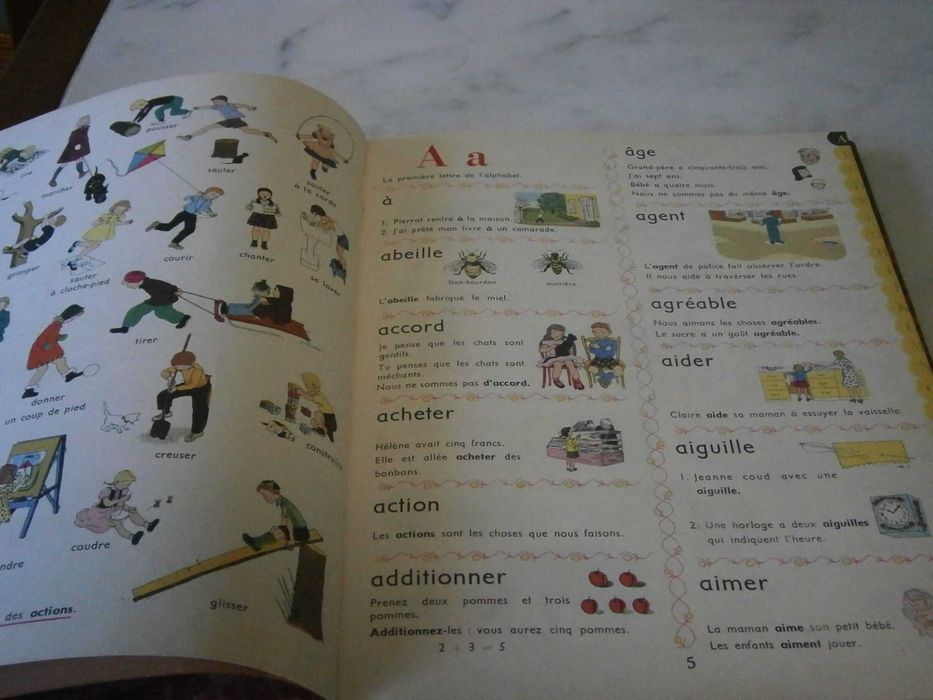 Dicionário “MON GRAND DICTIONNAIRE Français, ano 1944