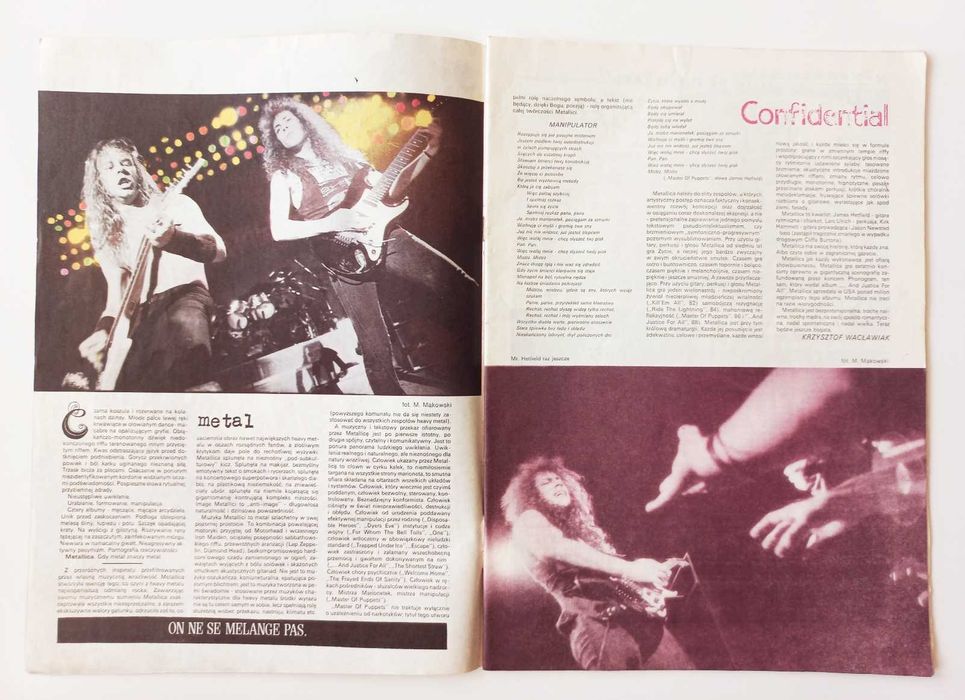 Non Stop - zestaw 13 magazynów muzycznych z lat 1988-89