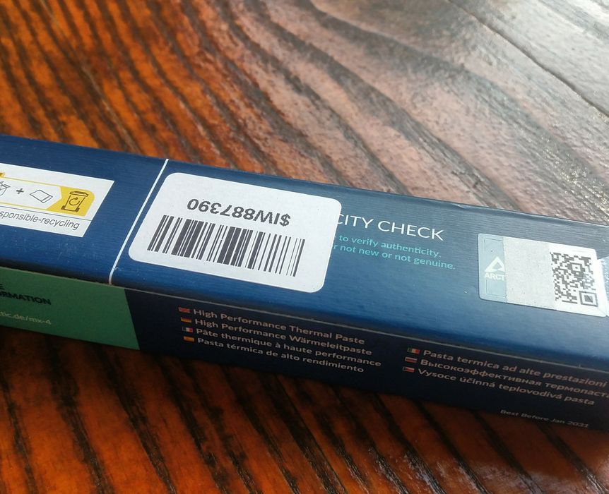 Термопаста ARCTIC MX-4