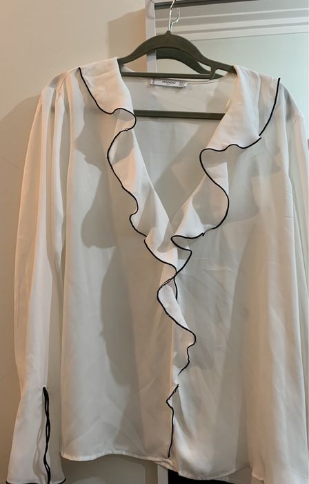 Blusa branca - Mango