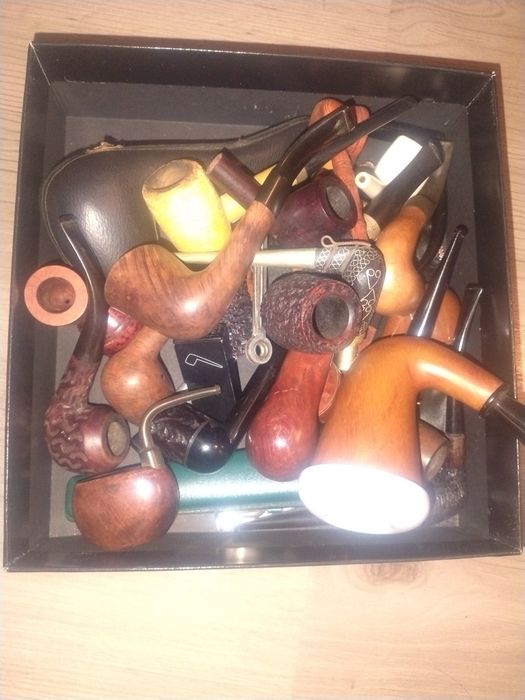 Lote de 22 cachimbos