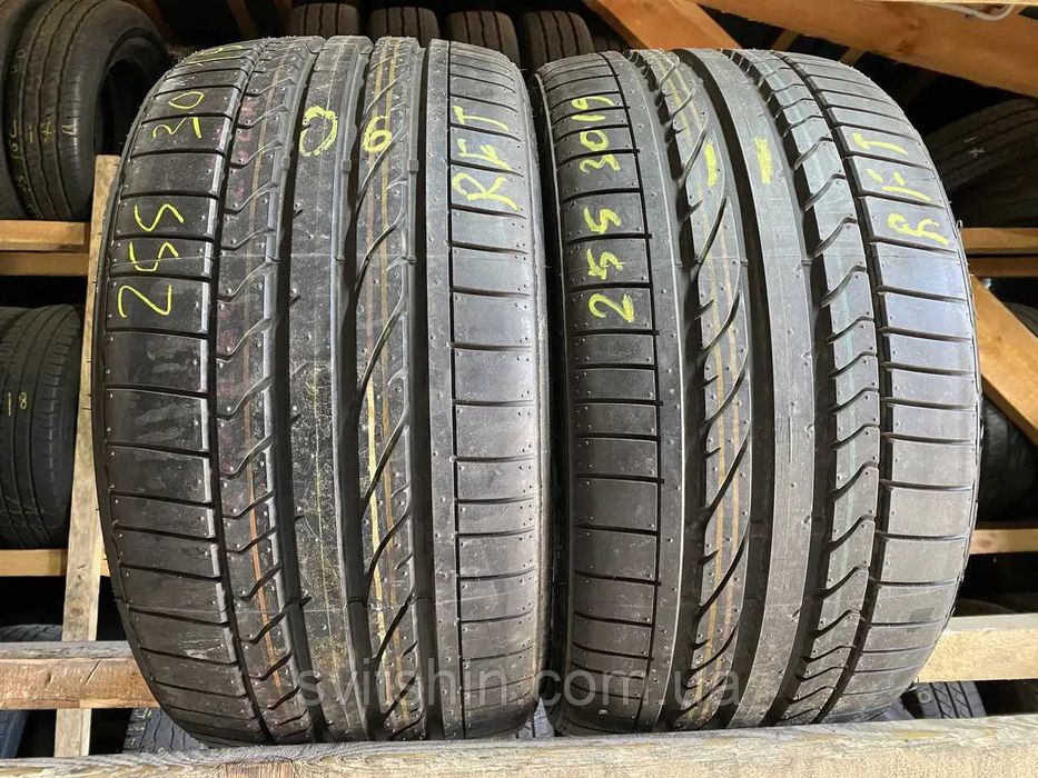 Hові літні шини 255/30R19 Bridgestone Potenza Re050A RFT 2шт