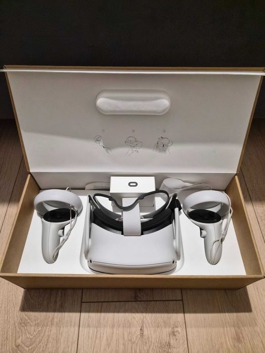 Gogle VR Meta Quest 2 128GB | Stan Idealny | Komplet w pudełku