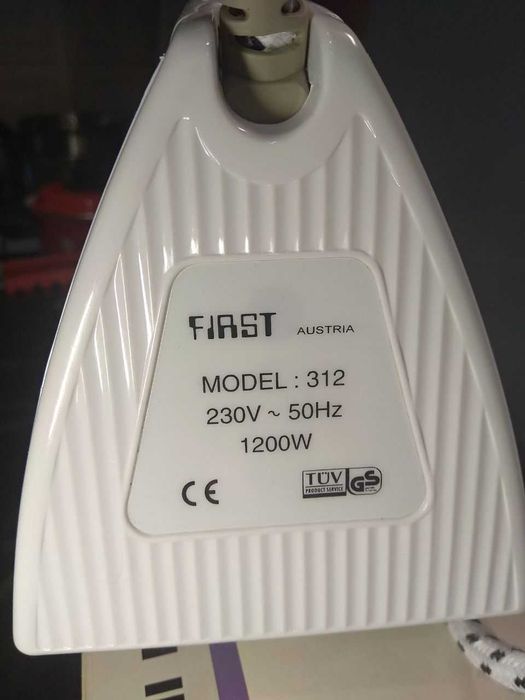 новый Утюг Праска FIRST AUSTRIA 312 паровой