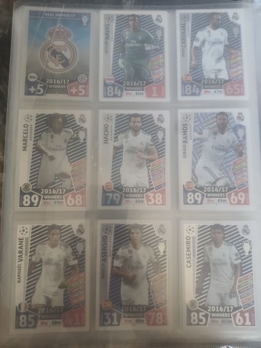 Album z kartami champions league 2017/18