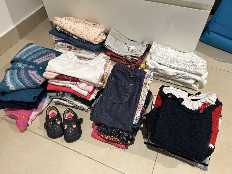 Lote roupa menina 65 peças