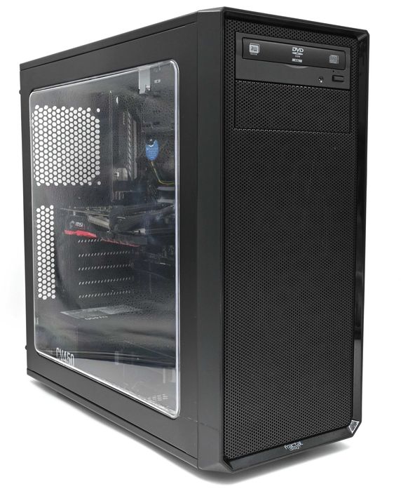 Komputer stacjonarny 16GB RAM DDR4 Intel i3 GTX 1050Ti 256GB SSD NVMe Windows 11