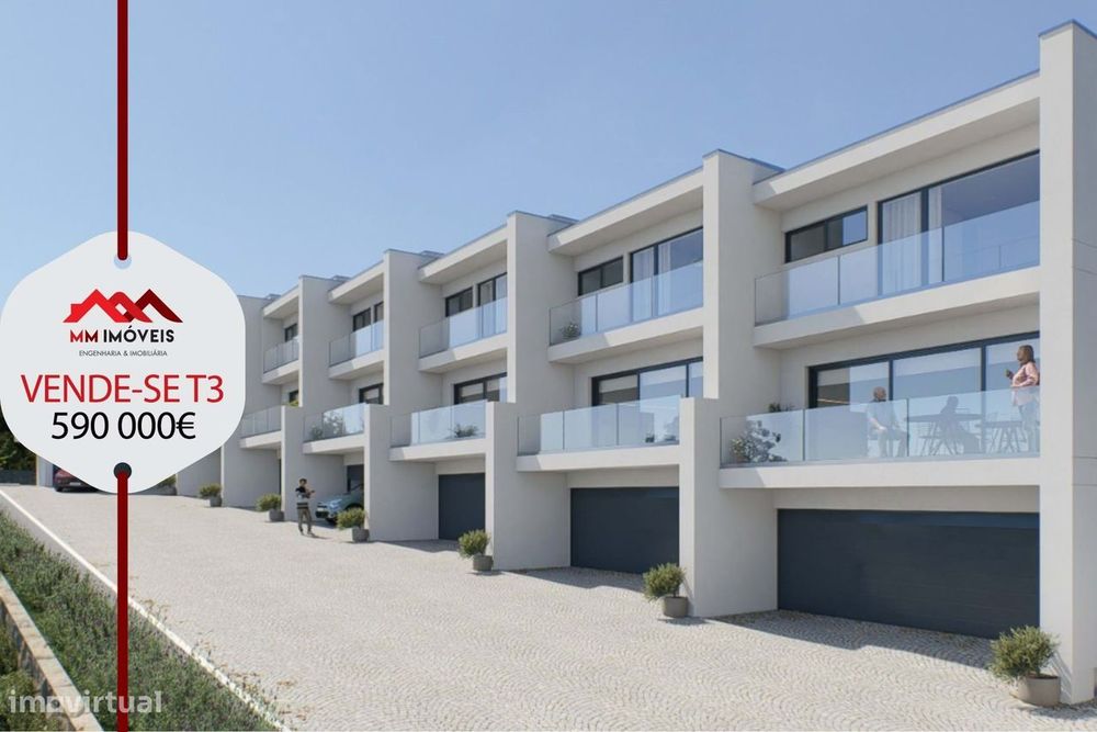 Moradia T3 | Gondomar | NOVA 2027 | Piscina | Terraço | Jardim | Garag