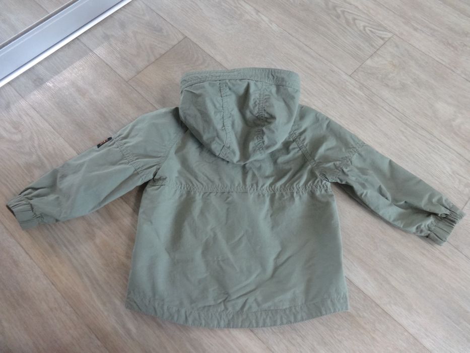 Хаки непродуваемая штормовка ветровка куртка на мальчика 2 3 92-100