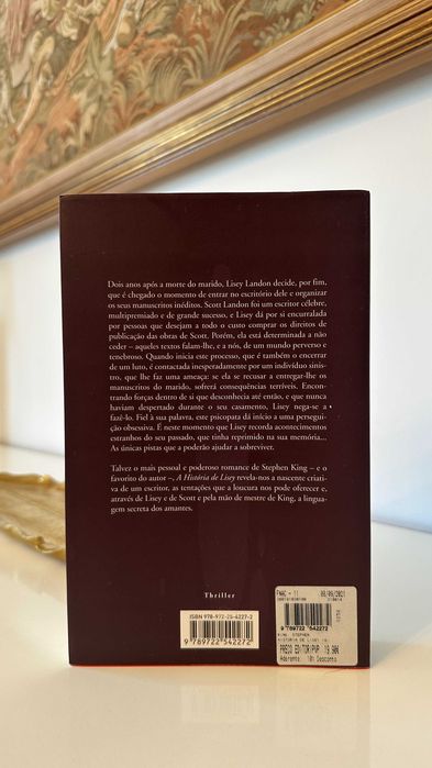 Livro "A história de Lisey" - Stephen King