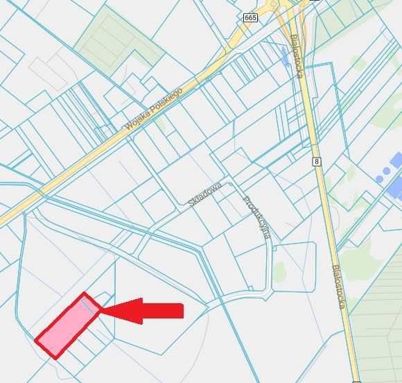 2 ha teren przemysłowo-składowy – Augustów, strefa przemysłowa
