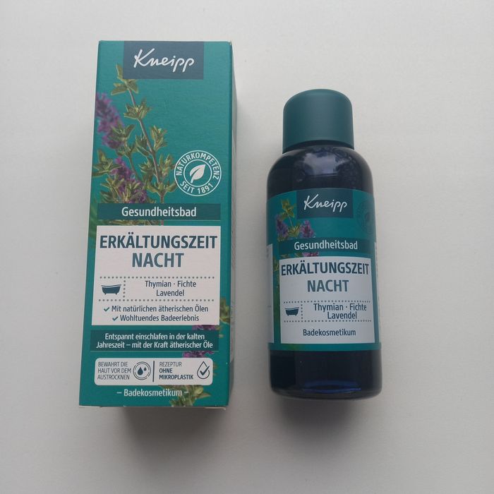 Средство, пенна для ванны "Холодная ночь" Kneipp - Германия 100 мл.