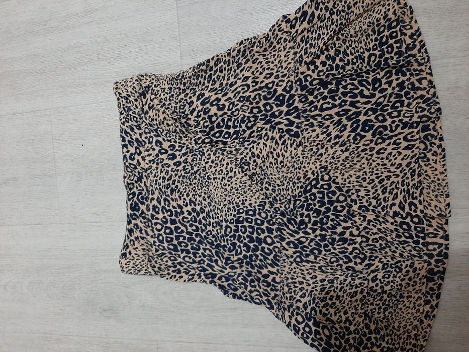 Юбки  літні леопард