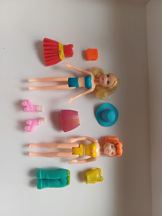 Polly pocket, bonecas e acessórios. Cada  conjunto 8€.