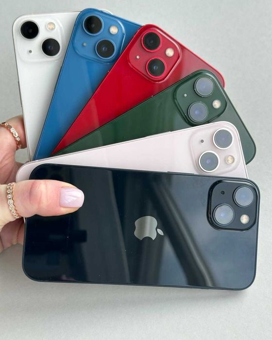 Apple IPHONE 13 128/256 ГБ . Всі кольори , ГАРАНТІЯ 6 місяці Айфон.