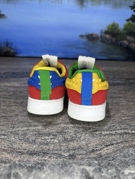 Кросівки дитячі Adidas Lego x Superstar 360 I ‘Pantone’ 21 розмір