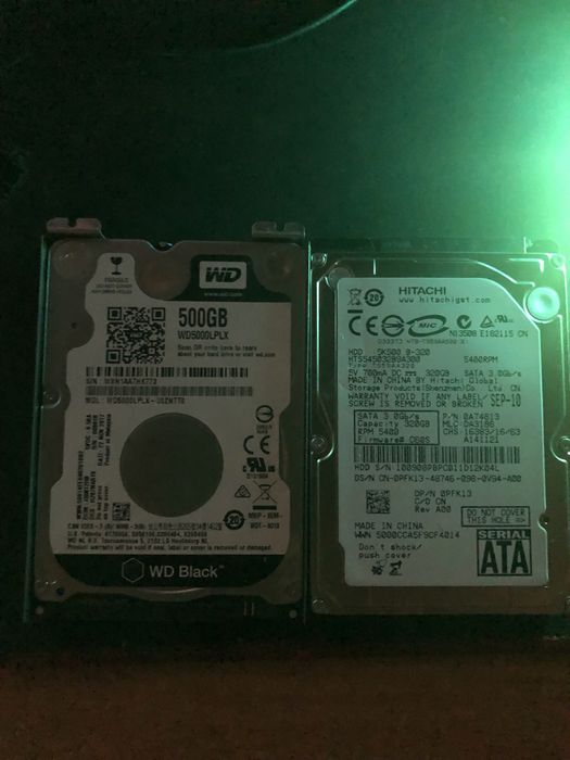 HDD 500 GB 320 GB 600 грн