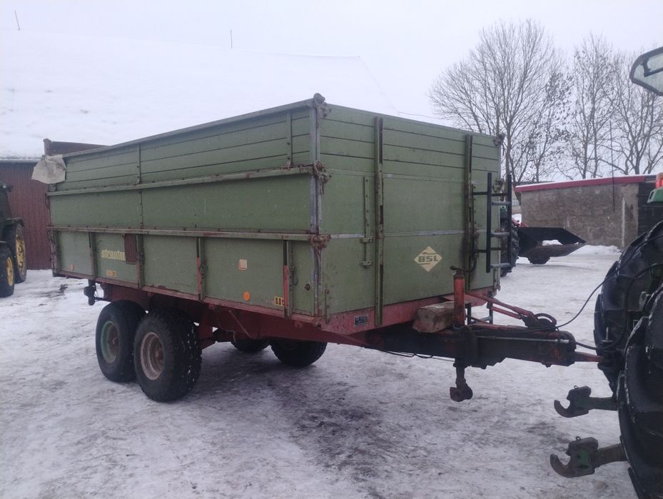 Tandem przyczepa wywrotka