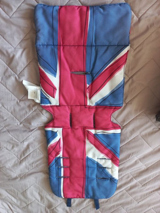 Матрац Maclaren для колясок універсальний Union Jack Princess Blue