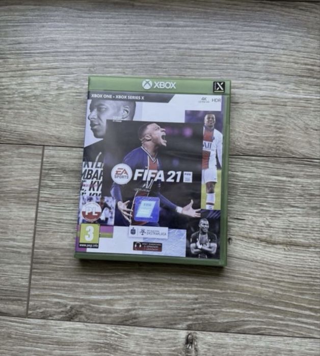 Gra FIFA 21 PL Polska Wersja Xbox One S X Xbox Series X