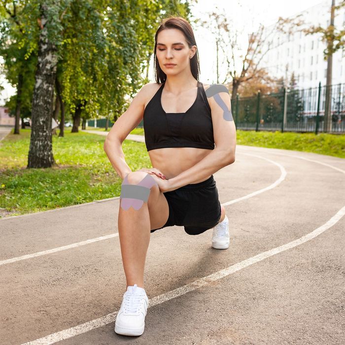 Kinesiotaping Tejpy Taśma Kinezjologiczna na Bark Kolano Twarz 5m