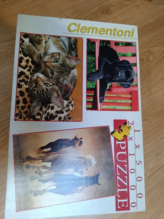 Puzzle  1x 500 peças+ 2 x 1000 peças