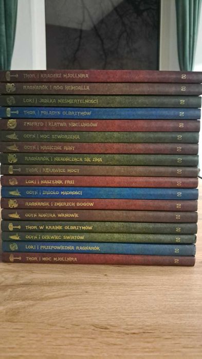 Pakiet książek mitologii nordyckiej tomy 1-17