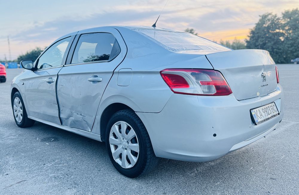 Продам Peugeot 301 2013 рік, 1.6 Дизель після обстрілу!