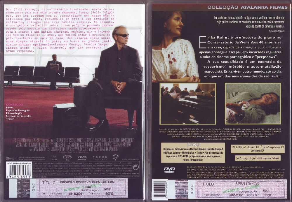 Dvd's - Jim Jarmusch + Michael Haneke