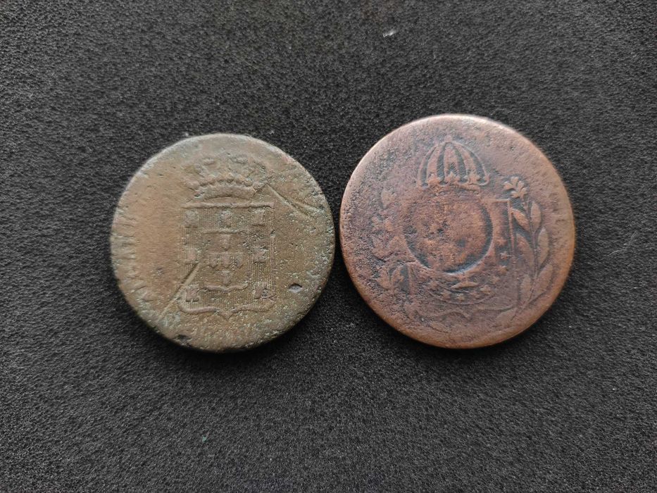 Conjunto 2 Moedas 40 Reis