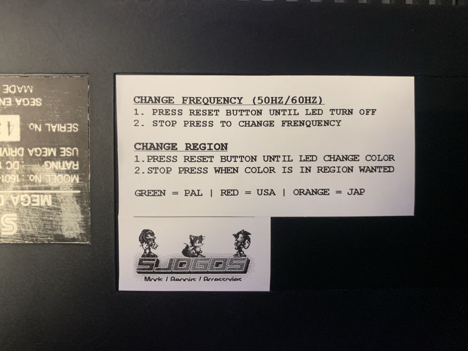 Sega Megadrive 16-BIT