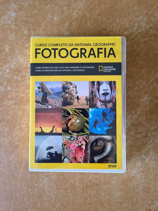 Curso completo de fotografia National Geographic - 4 CD-ROM