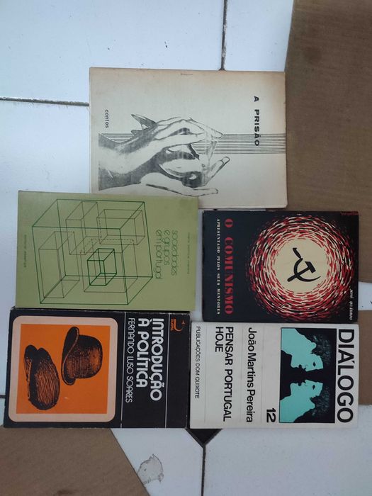 Lote 35 LIvros de História e Politica Portuguesas