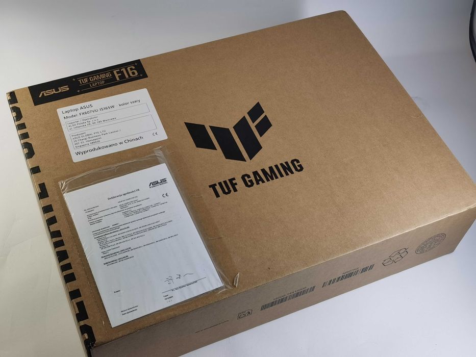laptop ASUS TUF F16 Core 5/rtx4050/16gb/512ssd nowy gwar Kraków K18.pl