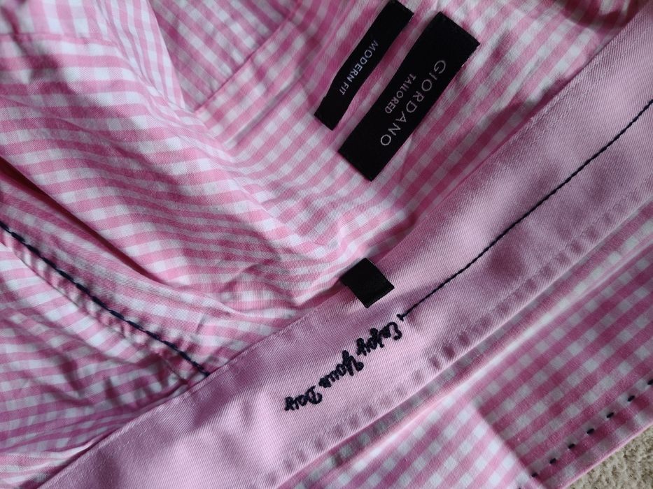 Pakiet koszul męskich długi rękaw rozmiar M i L