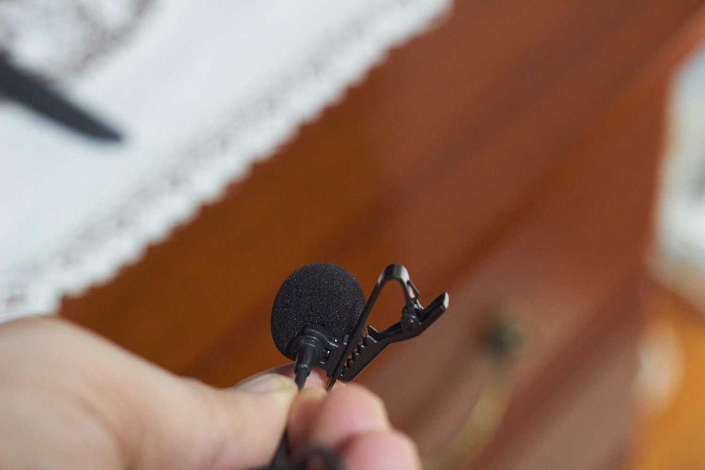 Microfone de Lapela