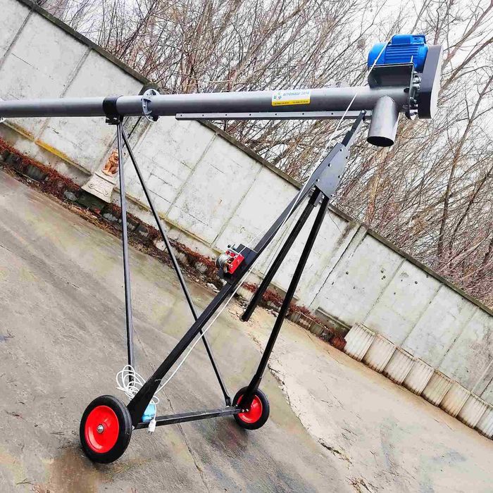 Винтовой конвейер, шнековый погрузчик, транспортер зерна 108*2*380