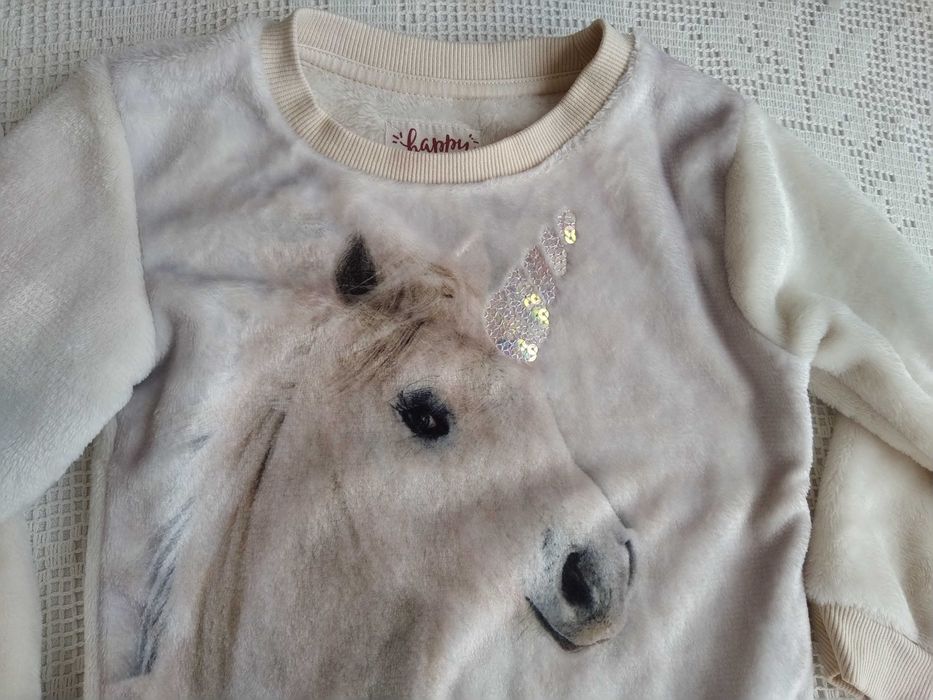 Camisola com unicórnio - C & A - 18 - 24 meses - 92 cm