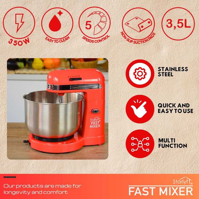 Liquidificadora elétrica de cozinha amassar como profissional,